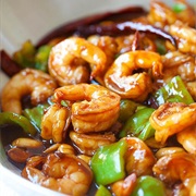 Shrimp in Sweet and Sour Sauce