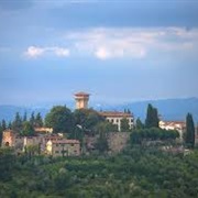 Castello Vicchiomaggio Chianti Italy Mona Lisa Painted Here?