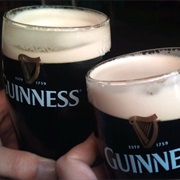Drink Guinness in Dublin