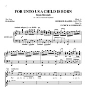 For Unto Us a Child Is Born