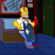 Bartender of Homer's Hunting Club