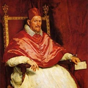 Diego Velázquez: Portrait of Pope Innocent X (1650) Galleria Doria Pamphilj, Rome
