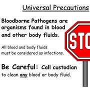 Blood & Body Fluids Training