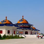 Genghis Khan&#39;s Mausoleum, Baotou, China