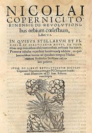 On the Revolutions of Heavenly Spheres (On the Shoulders of Giants) By