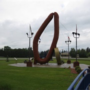 The World's Largest Sausage, Mundare, Alberta