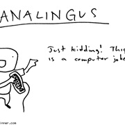 Analingus