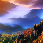 Hiking in Seoraksan National Park, South Korea