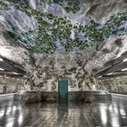 Näckrosen Metro Station, Stockholm, Sweden