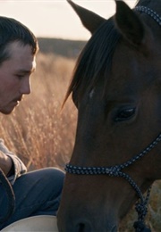 Jim and Peppy as Apollo (The Rider) (2017)