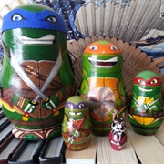 Ninja Turtles Nesting Dolls