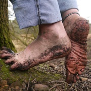 Barefooted