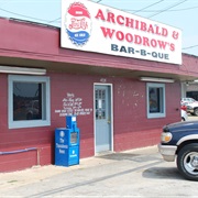 Archibald and Woodrow's Barbque in Tuscaloosa, AL
