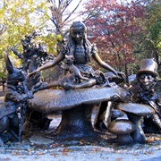 "Alice in Wonderland" in New York City