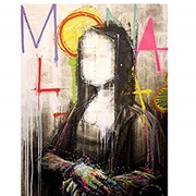 Street Art Mona Lisa