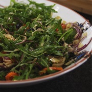 Salade Met Griekse Pasta En Gegrilde Paprika