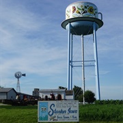 Coffee Cup Water Tower, Stanton, Iowa