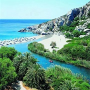 Preveli Beach, Greece