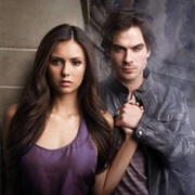 Damon and Elena