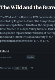 The Wild and the Brave (1974) (1974)