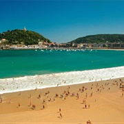 Playa De La Concha, San Sebastian