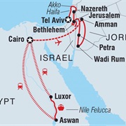 Egypt Jordan Israel and the Palestinian Territories