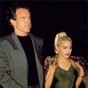 Madonna and Warren Beatty