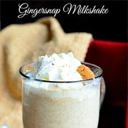 Gingersnap Milkshake