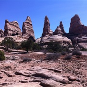 Fins, the Maze, Canyonlands National Park, Utah