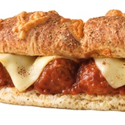 Subway Meatball Marinara Sandwich