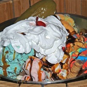 Over the Top: 16 Scoops of Ice Cream, Toppings, and a Pickle