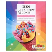 Rainbow Ice Cream Cone