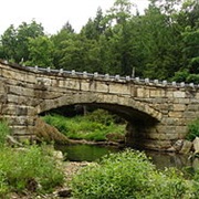 Pithole Arch Bridge, President's Township, Pennsylvania