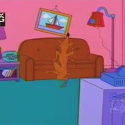 Santa's Little Helper as Snoopy