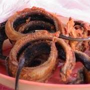 Fried Snake