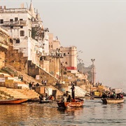 Ghats of Varanassi, India