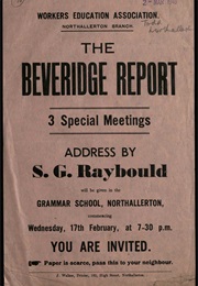 The Beveridge Report (William Beveridge)