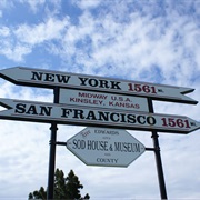 Midway Point of the Country, Kinsley, Kansas