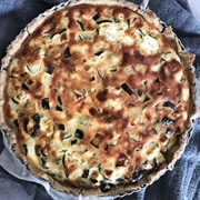 Quiche Chèvre-Courgette
