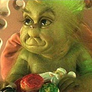 The Grinch Santa Plate