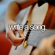 Write a Song