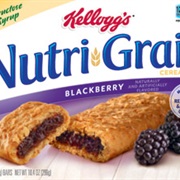 Blackberry Cereal Bars