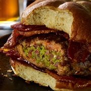 Guacamole Sausage Burger