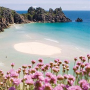 Porthcurno Beach