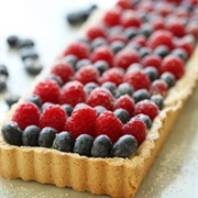 Blueberry and Raspberry Tart