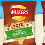 Walkers Sizzling Steak Fajita