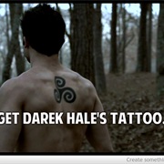 Get Derek Hale's Tattoo