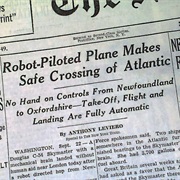 Plane Crossed the Atlantic on Autopilot (1947)