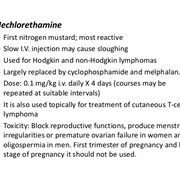 First Anticancer Drug, Nitrogen Mustard, for Hodgkin's Introduced (1942)
