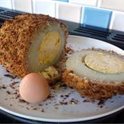 Ostrich Scotch Egg